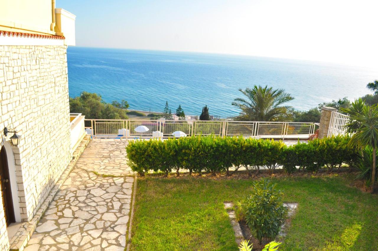 Holiday Apartments Maria With Pool - Agios Gordios Beach 外观 照片