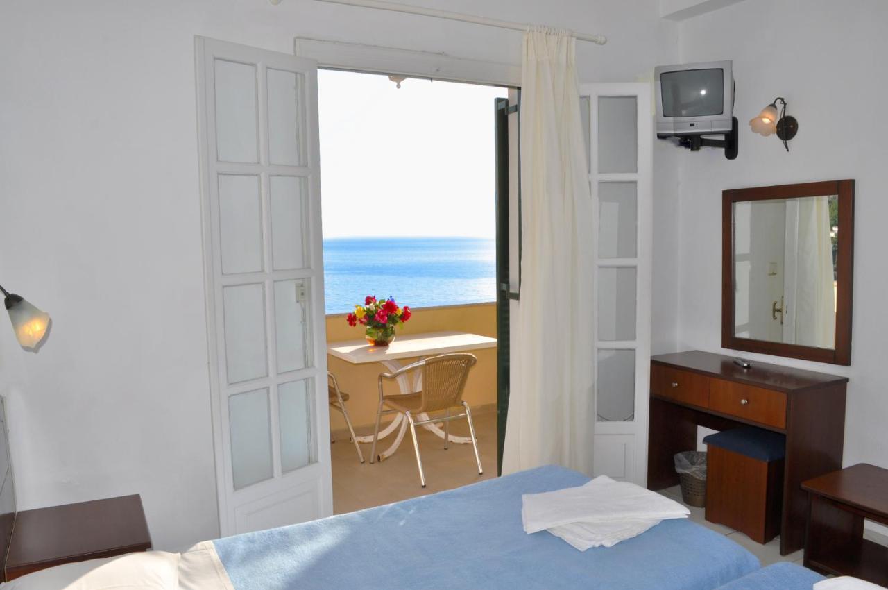 Holiday Apartments Maria With Pool - Agios Gordios Beach 外观 照片